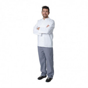 Kokandusvest valge pikkade varrukatega Vegas - suurus M - Whites Chefs Clothing - Fourniresto