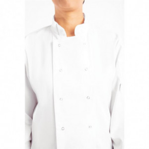 Kokandusvest valge pikkade varrukatega Vegas - suurus M - Whites Chefs Clothing - Fourniresto