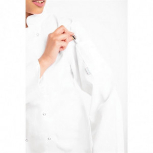 Kokandusvest valge pikkade varrukatega Vegas - suurus M - Whites Chefs Clothing - Fourniresto