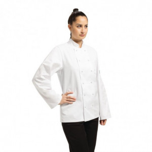 Kokandusvest valge pikkade varrukatega Vegas - suurus XL - Whites Chefs Clothing - Fourniresto