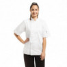 Kokandusvest valge lühikeste varrukatega Vegas - suurus XL - Whites Chefs Clothing - Fourniresto