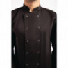 Must Köögisegune Must Pikkade Varrukatega Veste - Suurus XL - Whites Chefs Clothing - Fourniresto