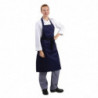 Põlle esilukuga, mereväesinine 710 x 970 mm - Whites Chefs Clothing - Fourniresto