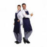 Põlle esilukuga, mereväesinine 710 x 970 mm - Whites Chefs Clothing - Fourniresto