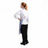 Põll ruudulises sinise ja valge polüester-puuvillases materjalis 710 x 970 mm - Whites Chefs Clothing - Fourniresto