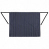 Köögiapron triibuline sinine ja valge 760 x 920 mm - Whites Chefs Clothing - Fourniresto