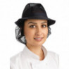 Navy Blue Trilby Hat With Mesh - Size S 550 mm - FourniResto - Fourniresto