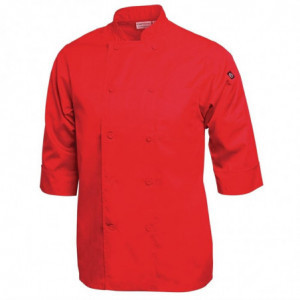Kokandusvest punane - suurus M - Chef Works - Fourniresto