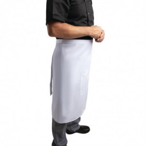 Serveerija standardne valge esiliist 1000 x 700 mm - Whites Chefs Clothing - Fourniresto
