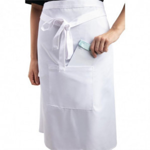 Serveerija standardne valge esiliist 1000 x 700 mm - Whites Chefs Clothing - Fourniresto