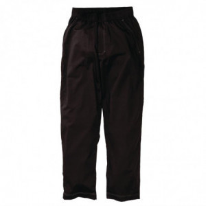 Kokakombinesoon Baggy Must - Suurus XL - Chef Works - Fourniresto