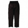 Kokakombinesoon Baggy Must - Suurus XL - Chef Works - Fourniresto