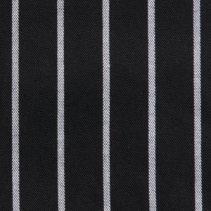 Tablier Bavette Tissé Premium à Rayures Noires et Blanches - Chef Works - Fourniresto