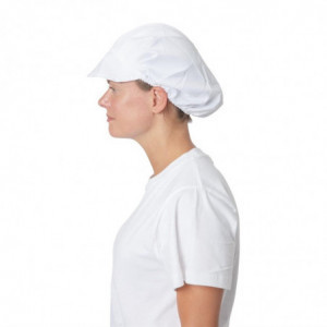 Charlotte Blanche Polüester-puuvillast - Üks suurus - Whites Chefs Clothing - Fourniresto
