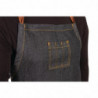 Põlle Bavette Sinine Urban Memphis 890 x 1005 mm - Chef Works - Fourniresto