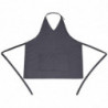 Serveerija esiliist V-kaelusega antratsiithall polüester-puuvillast 838 x 698 mm - Whites Chefs Clothing - Fourniresto