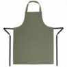 Põlle esiliistakuga oliivipuuvillast 711 x 965 mm - Whites Chefs Clothing - Fourniresto