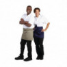 Serveerija lühike oliiviroheline polüester-puuvillasegu esiliist 373 x 750 mm - Whites Chefs Clothing - Fourniresto