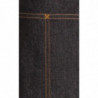 Must Memphis puuvillast limonaadikrae 585 x 305 mm - Chef Works - Fourniresto