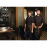 Must Memphis puuvillast limonaadikrae 585 x 305 mm - Chef Works - Fourniresto