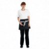 Serveerija lühike must teksariie Southside 400 x 760 mm - Whites Chefs Clothing - Fourniresto