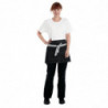 Serveerija lühike must teksariie Southside 400 x 760 mm - Whites Chefs Clothing - Fourniresto