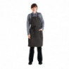 Põlle Bavette Taupe Urban Dorset puuvillast 762 x 863 mm - Chef Works - Fourniresto