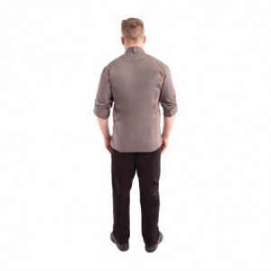 Kokandusjaki unisex lukuga hall grafiit Hartford - suurus XS - Chef Works - Fourniresto