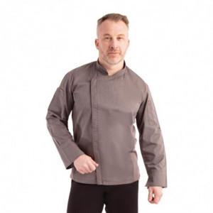 Kokandusjaki unisex lukuga hall grafiit Hartford - suurus XS - Chef Works - Fourniresto