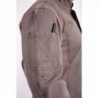 Kokandusjaki unisex lukuga hall grafiit Hartford - suurus XS - Chef Works - Fourniresto