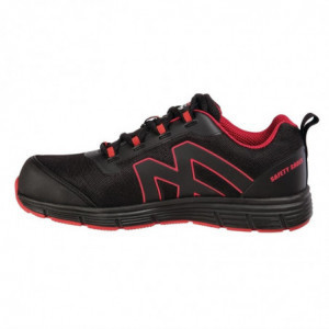 Kerged mustad turvajalatsid - suurus 44 - Slipbuster Footwear - Fourniresto