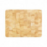 Puidust ristkülikukujuline lõikelaud 610 x 455 mm - Vogue - Fourniresto