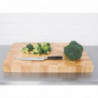 Puidust ristkülikukujuline lõikelaud 610 x 455 mm - Vogue - Fourniresto