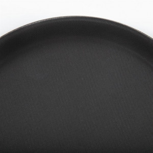 Must Antilibise Ümmargune Taldrik Ø 280 mm - Olympia KRISTALLON - Fourniresto