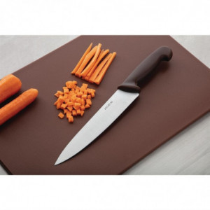 Koka pruun nuga 21,5 cm teraga - Hygiplas - Fourniresto