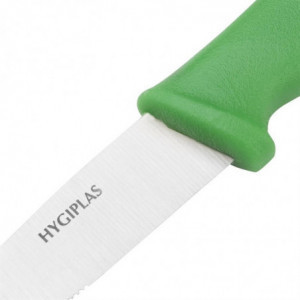Köögiviljamugav nuga roheline sakiline tera 10 cm - Hygiplas - Fourniresto