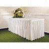 Nappe ja rüütelaud ecrus värvilised kortsutatud 750 x 1820 mm - FourniResto - Fourniresto