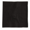 Kokteilisalvrätikud Mustad 2 Kihti 250 x 250 mm - 2000 tk komplektis - FourniResto - Fourniresto