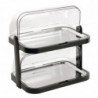 Klapiga kahe riiuliga külmalaud 440 x 320 mm - APS - Fourniresto