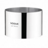 Vahu ring roostevabast terasest Ø 90 mm K 60 mm - Vogue - Fourniresto