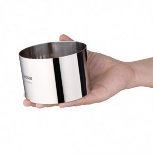 Vahu ring roostevabast terasest Ø 90 mm K 60 mm - Vogue - Fourniresto