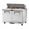 Roostevabast terasest ettevalmistuslett 2 ustega 340 L - TRUE - Fourniresto