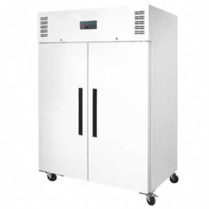 Positiivne valge GN 2/1 topeltukseline külmik 1200 L - Polar - Fourniresto