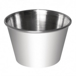 Roostevabast terasest kastmepott 230 ml - 12 tk komplektis - Olympia - Fourniresto