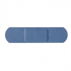Sinised tuvastatavad sidemed - 100 tk komplektis - FourniResto - Fourniresto