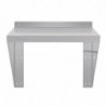 Roostevabast terasest riiul mikrolaineahjule 560 x 460 mm - Vogue - Fourniresto