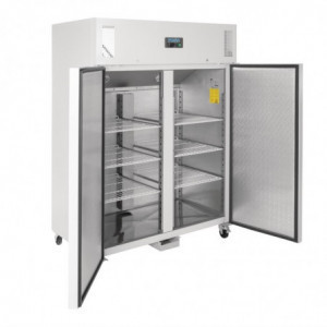 Külmkapp negatiivse temperatuuriga valge GN 2/1 topeltuksed 1200 L - Polar - Fourniresto