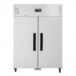 Külmkapp negatiivse temperatuuriga valge GN 2/1 topeltuksed 1200 L - Polar - Fourniresto
