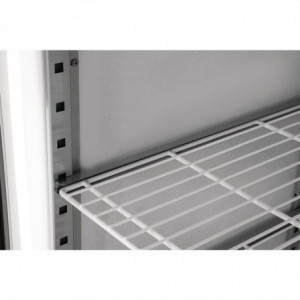 Külmkapp negatiivse temperatuuriga valge GN 2/1 topeltuksed 1200 L - Polar - Fourniresto
