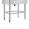 Sügav valamu koos seljatoega 100 L 770 x 600 mm - Vogue - Fourniresto
